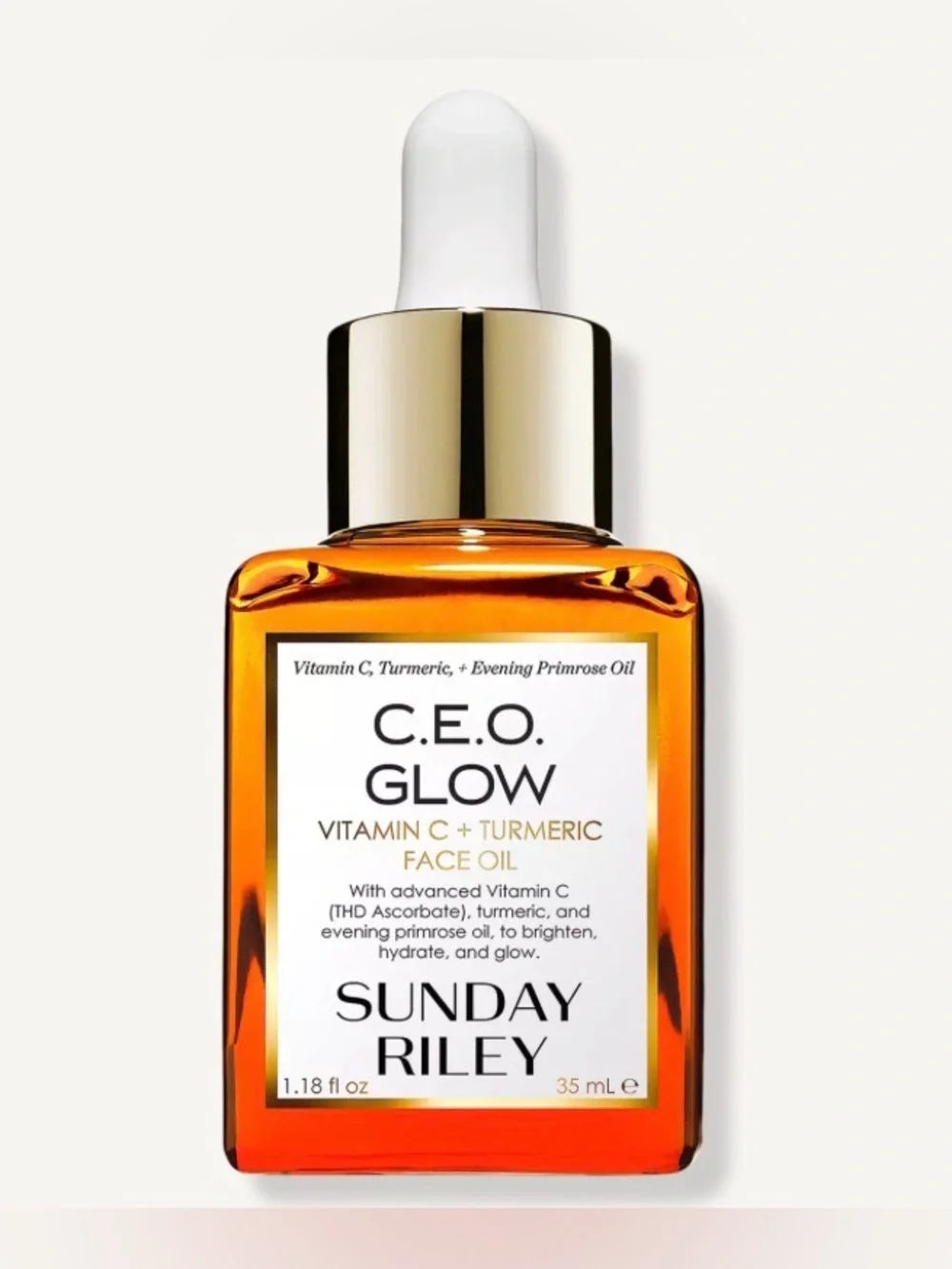 Sunday Riley C.E.O. Glow Face Oil — Gold & Amber